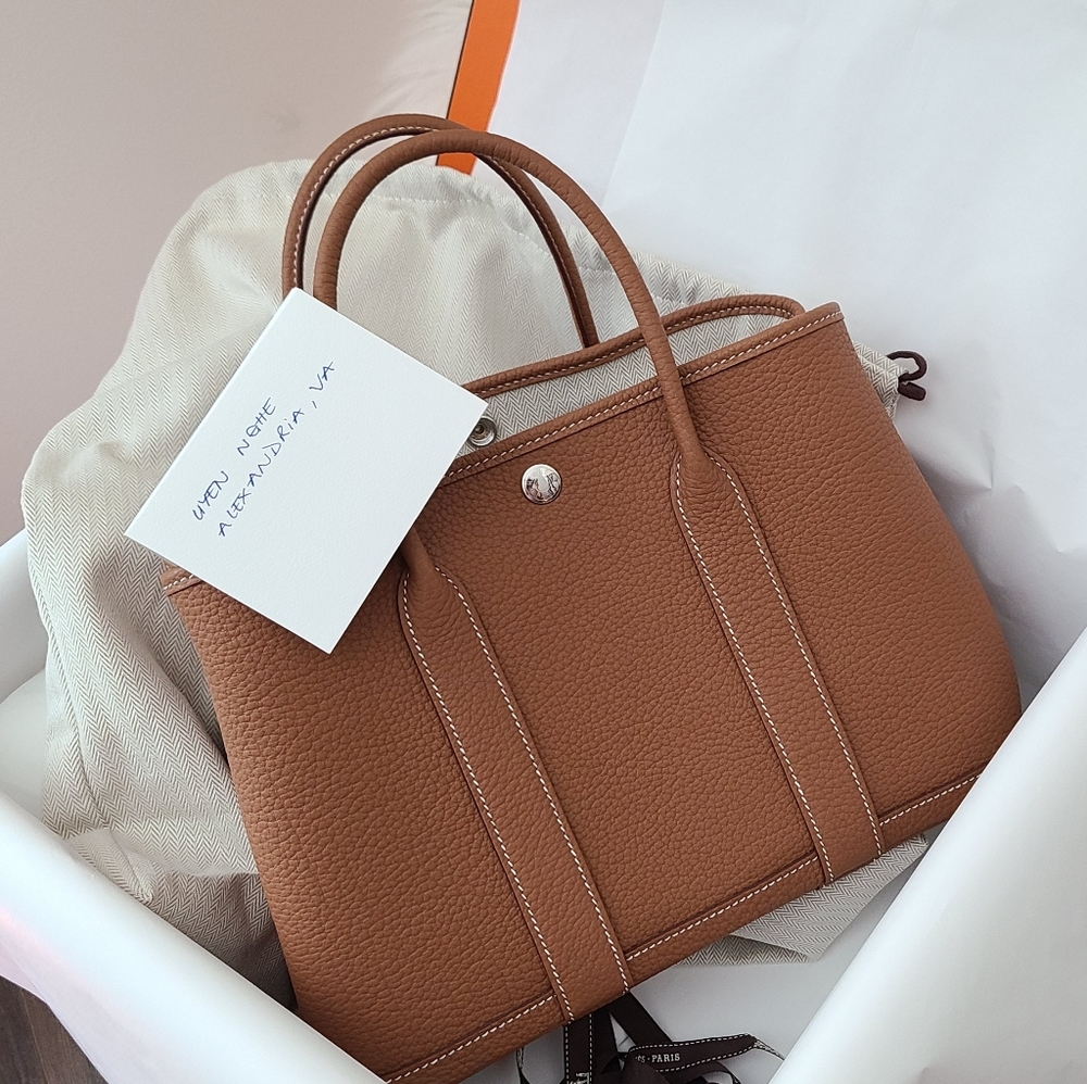 ⛔SOLD⛔ Brand new Hermes Garden Party 30